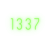 1337 LEET logosu