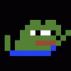 8 Bit Pepe logosu