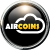 Aircoins 徽标