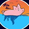 شعار Aqua Pig