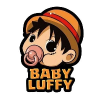 Baby Luffy logotipo