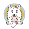 Baby Saitama Inu logo