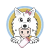 logo Baby Saitama Inu