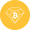 Bitcoin Diamond 徽标