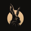 شعار Black Rabbit AI
