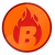 Burn logo