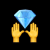 Diamond Hands logo