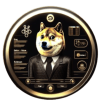 Логотип Doge Of Grok AI