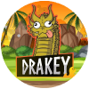 Drakey 徽标