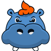 شعار El Hippo