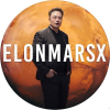 Elon Mars X 로고