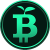 Green Bitcoin logo