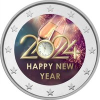 Happy New Year 2024 логотип
