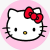 Hello Kittyのロゴ