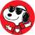 I LOVE SNOOPY logo