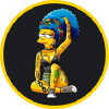 Marge Simpson logo