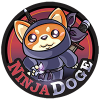 Логотип Ninja Doge