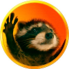 Логотип Pedro The Raccoon
