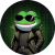 Pepe AI 徽标