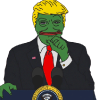 Pepe Trump logo