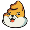 Логотип Poo Doge