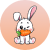 Rabbit INU 徽标
