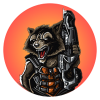شعار Raccoon Inu