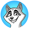 Raccoon logo
