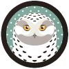 Snowy Owl लोगो