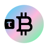 τBitcoin logotipo