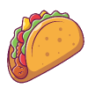 Taco logotipo