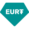 Tether EURt 로고