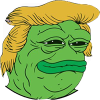 Trump Pepe logo