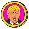 Логотип TRUMP - Let's Make Memes Great Again
