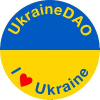 شعار UkraineDAO Flag NFT