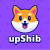 upShibのロゴ