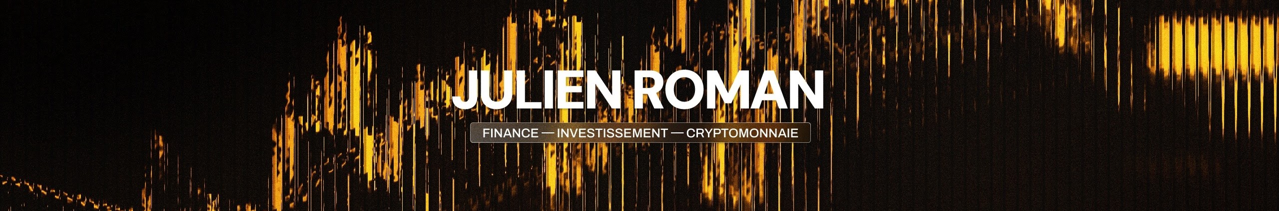 Julien Roman | Crypto & Analyses banner